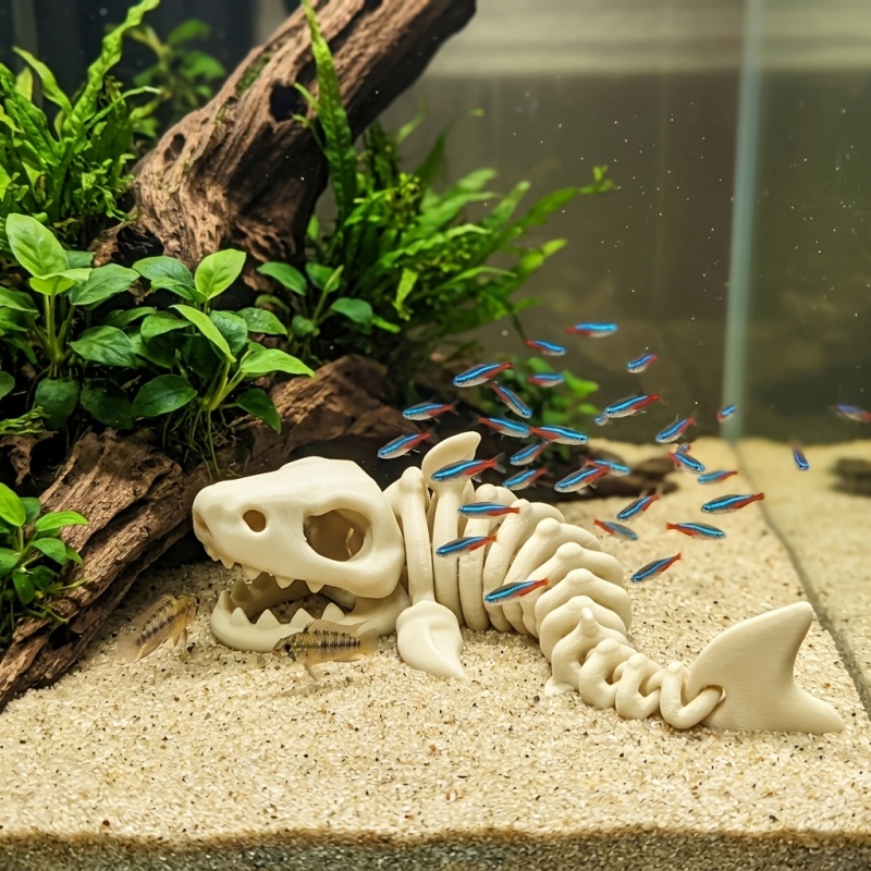 Aquarium Fish Shark - 1 stuk 17cm Aquariumdecoratie Thematisch Ornament