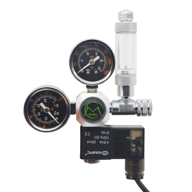 Aquarium Fish Store - Aquarium CO2 Regulator Magnetische Solenoid Terugslagklep