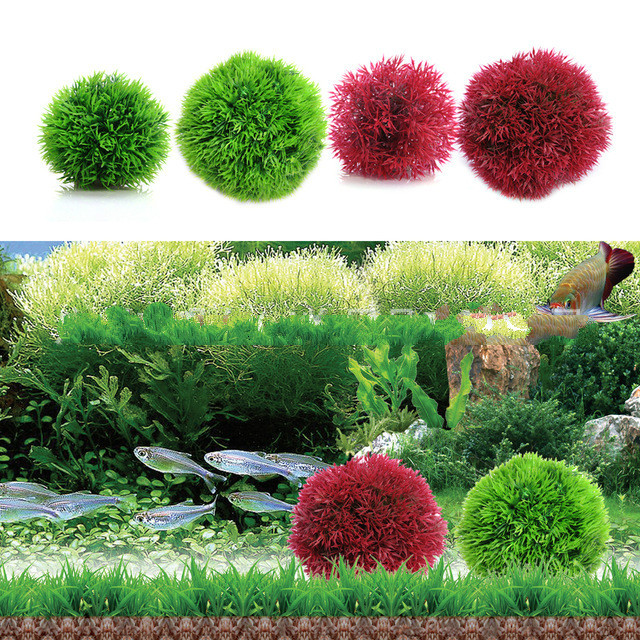 Aquarium Fish Ball - Simulatie Gras bal Aquarium Decor Water
