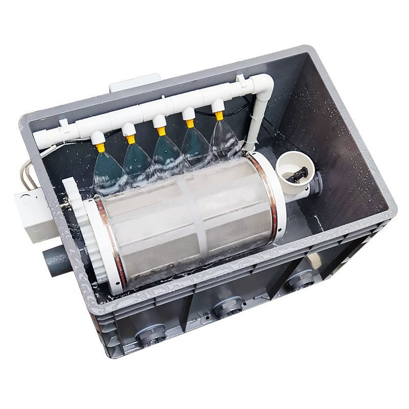 Aquarium Fish Koi - Visvijver waterzuiveringsapparatuur microtrommelfilter Koi vijver biologisch