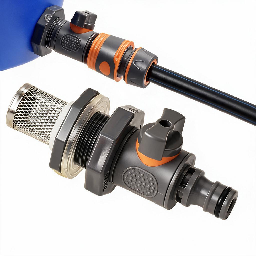 Aquarium Fish Ball - 1 Set Duurzame PVC IBC Adapter