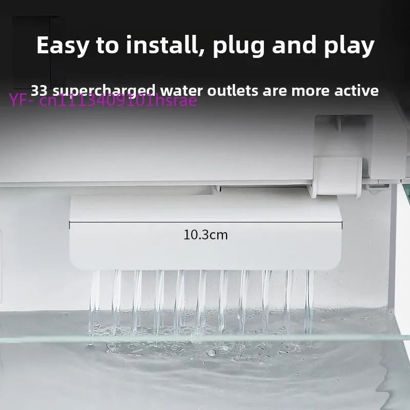 Aquarium regenpijp modificatie - Xiaomi Aquarium Fish Tank recensie en prijs