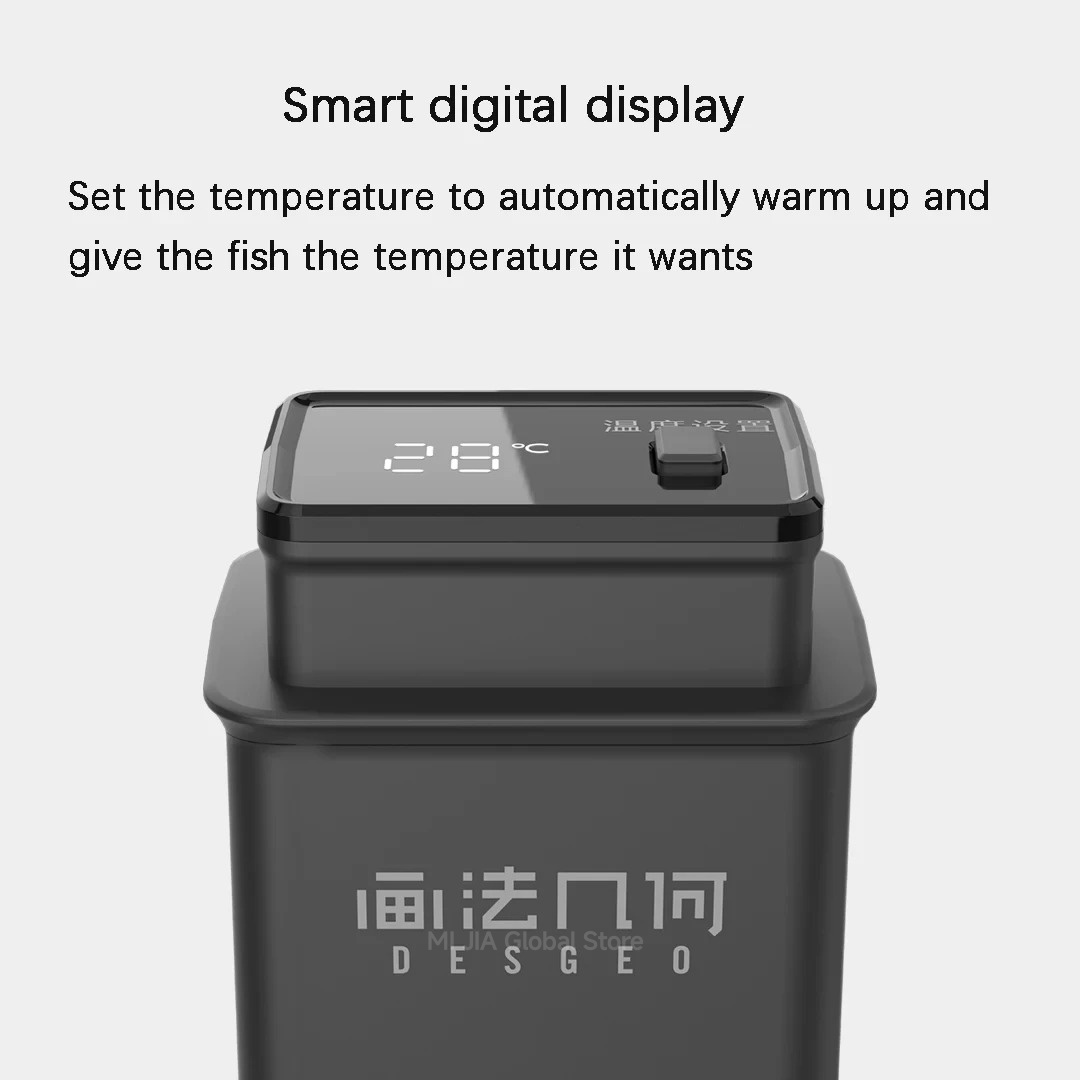 DESGEO 50W Slimme Aquariumverw - Xiaomi Aquarium Fish Tank recensie en prijs