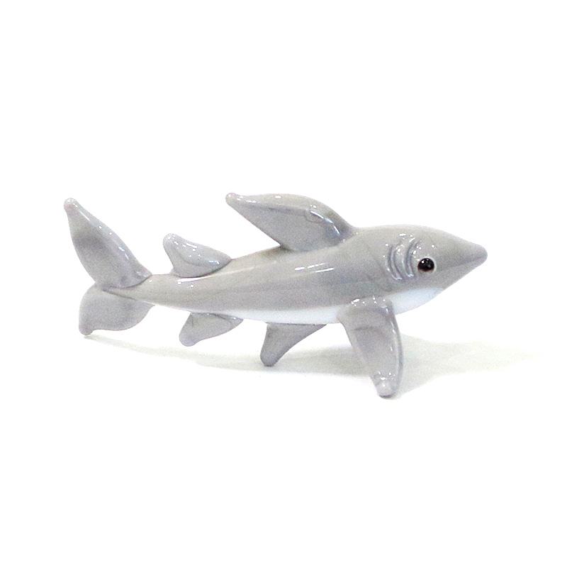 Handgemaakt mini glazen haaien - Aquarium Fish Shark recensie en prijs