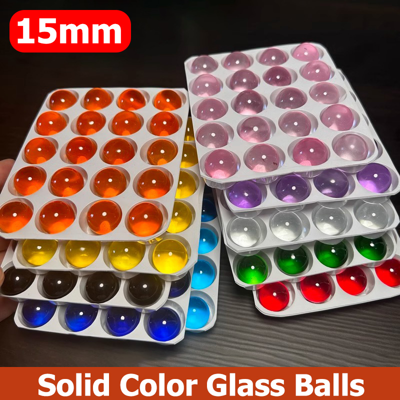 10/20 Stuks Effen Kleur Glazen - Aquarium Fish Ball recensie en prijs