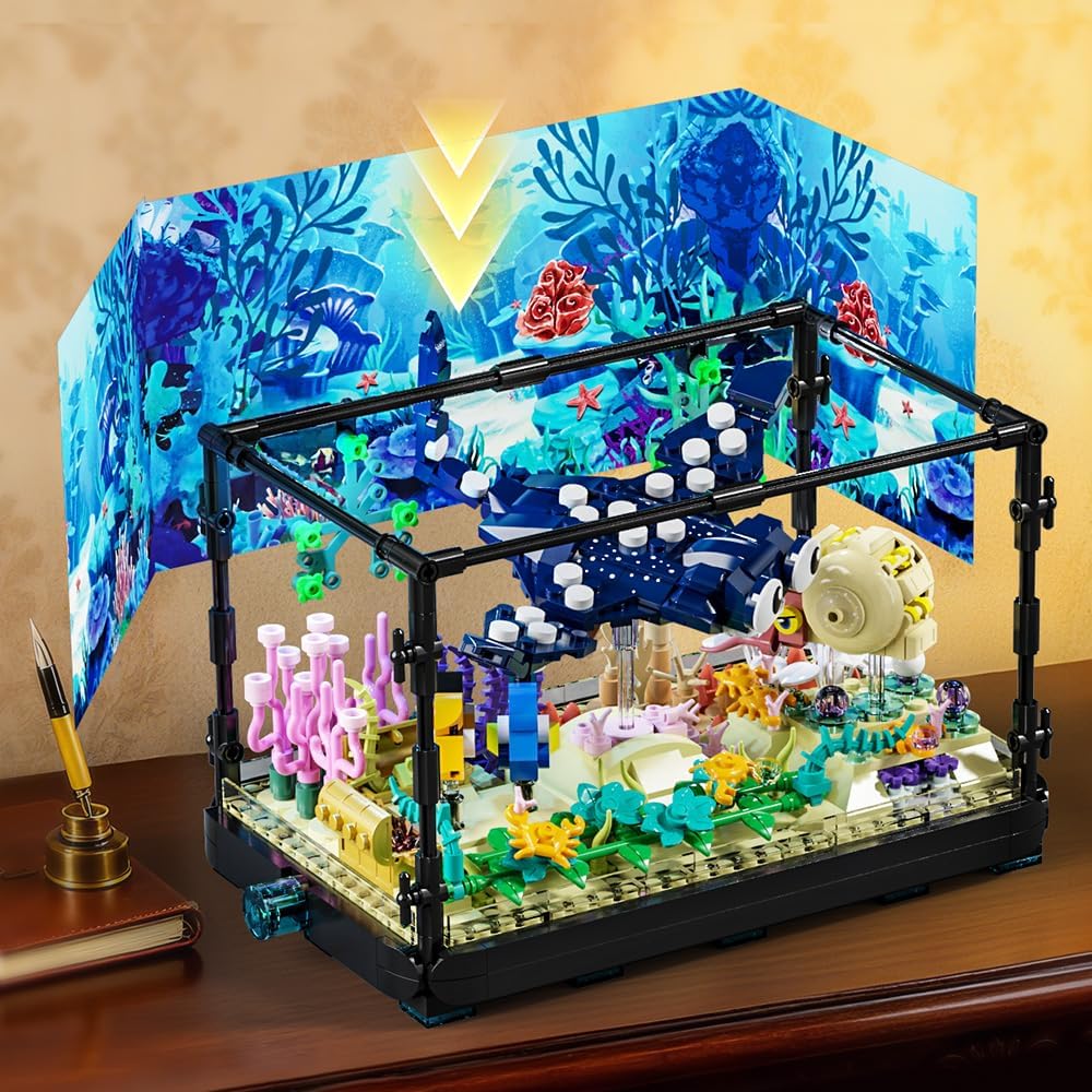Visaquarium bouwset - Zeeaquar - Aquarium Fish Lego recensie en prijs