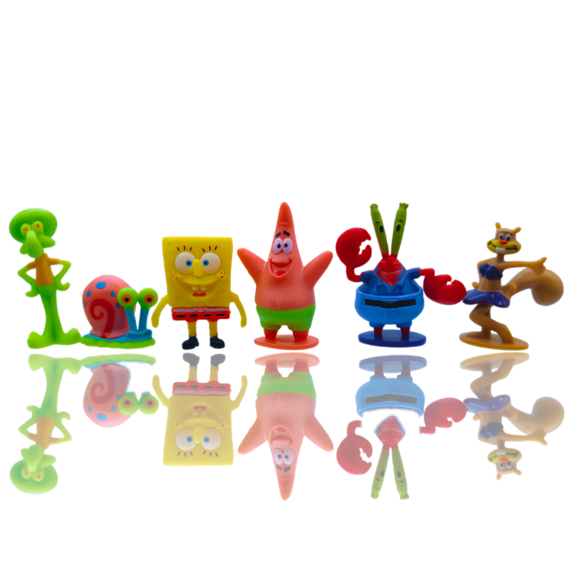 6 stks SpongeBob Aquarium Deco - Aquarium Fish House recensie en prijs