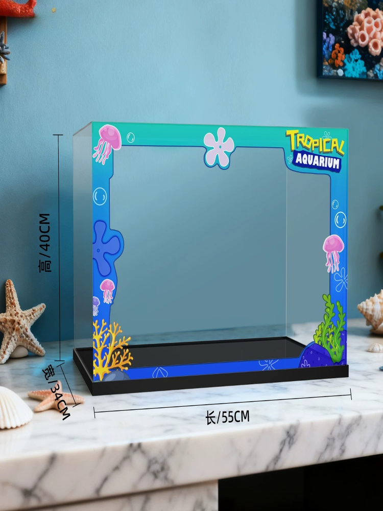Transparante acryl displaybox  - Aquarium Fish Lego recensie en prijs