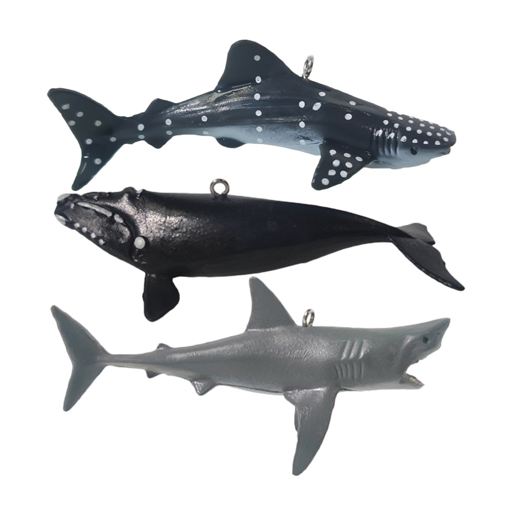 3-delige drijvende aquariumhaa - Aquarium Fish Shark recensie en prijs