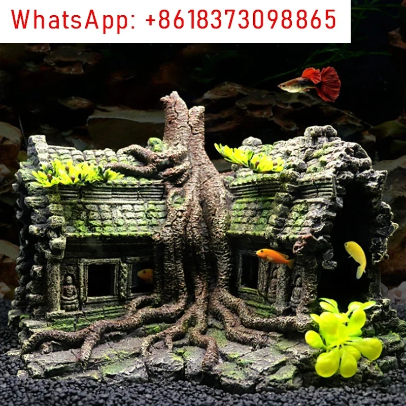Harsen Boomhut Houten Aquarium - Aquarium Fish House recensie en prijs