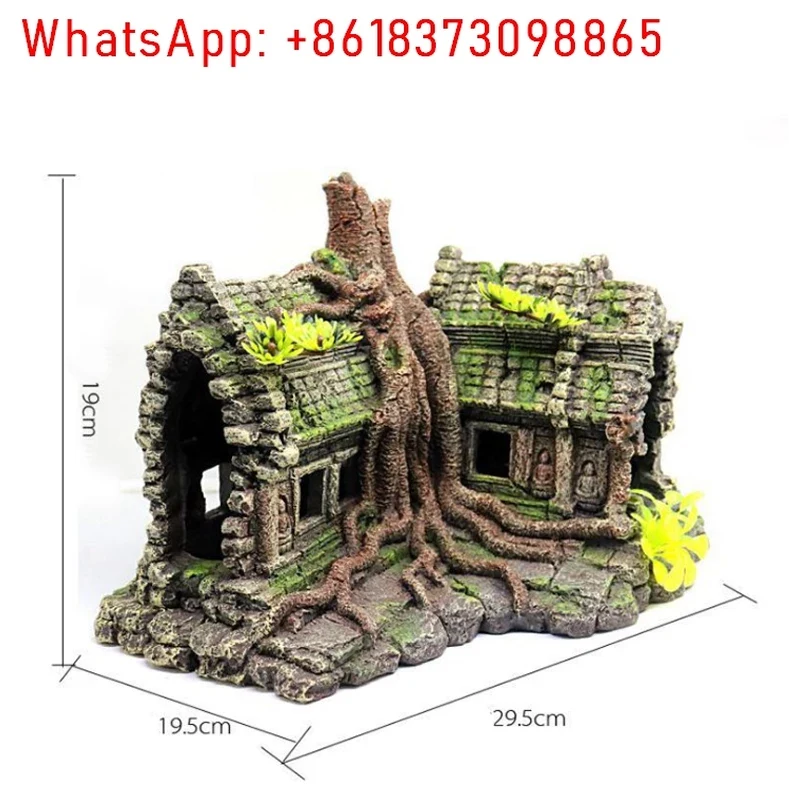 Harsen Boomhut Houten Aquarium - Aquarium Fish House recensie en prijs