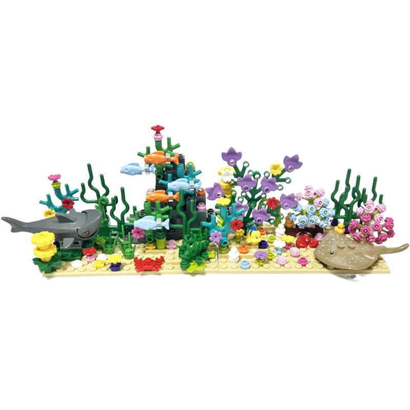 Stad MOC Aquarium Onderwaterwe - Aquarium Fish Lego recensie en prijs