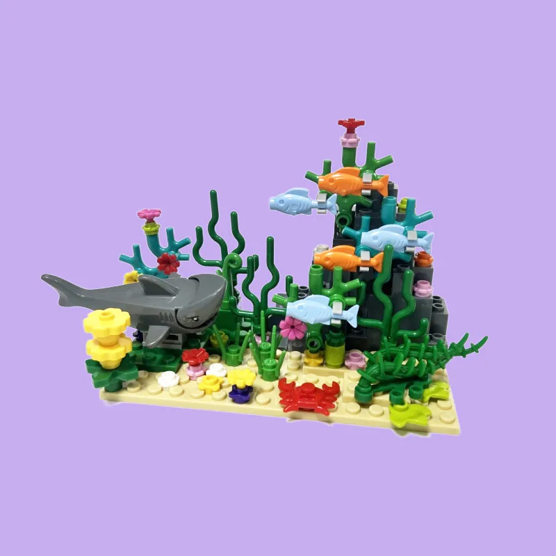 Stad MOC Aquarium Onderwaterwe - Aquarium Fish Lego recensie en prijs