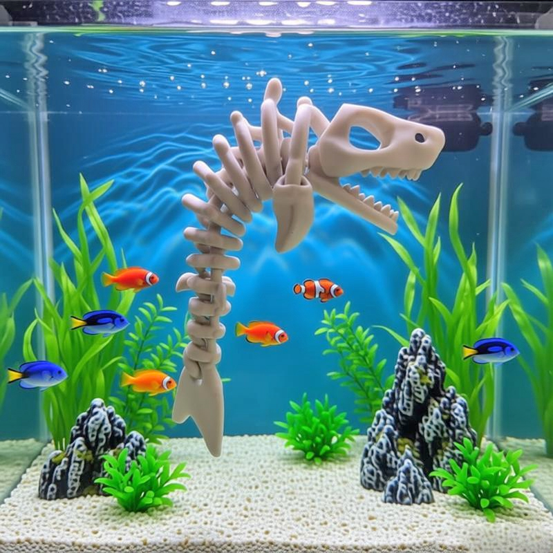 17 cm haakskelet in water aqua - Aquarium Fish Shark recensie en prijs